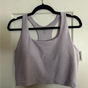 Women’s Lavender Sports Bra From Old Navy